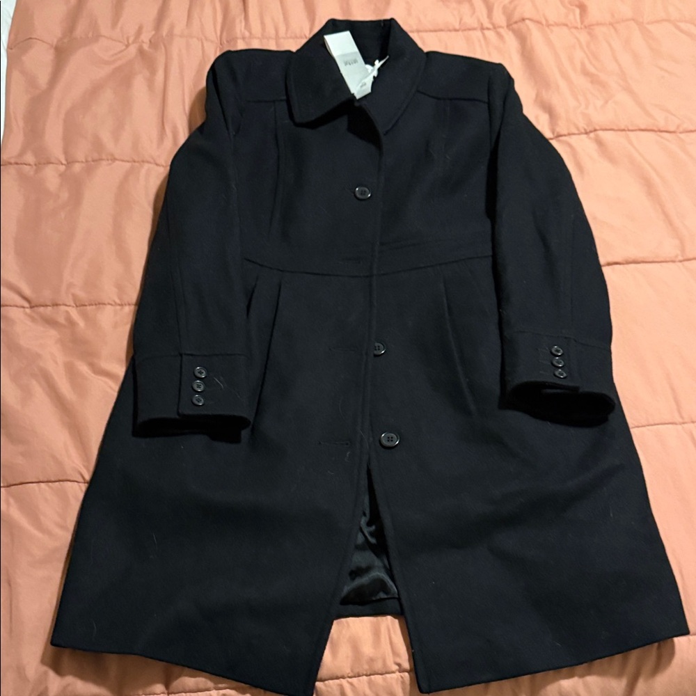 A pea in the Pod Women’s Maternity Black‎ Pea Coat